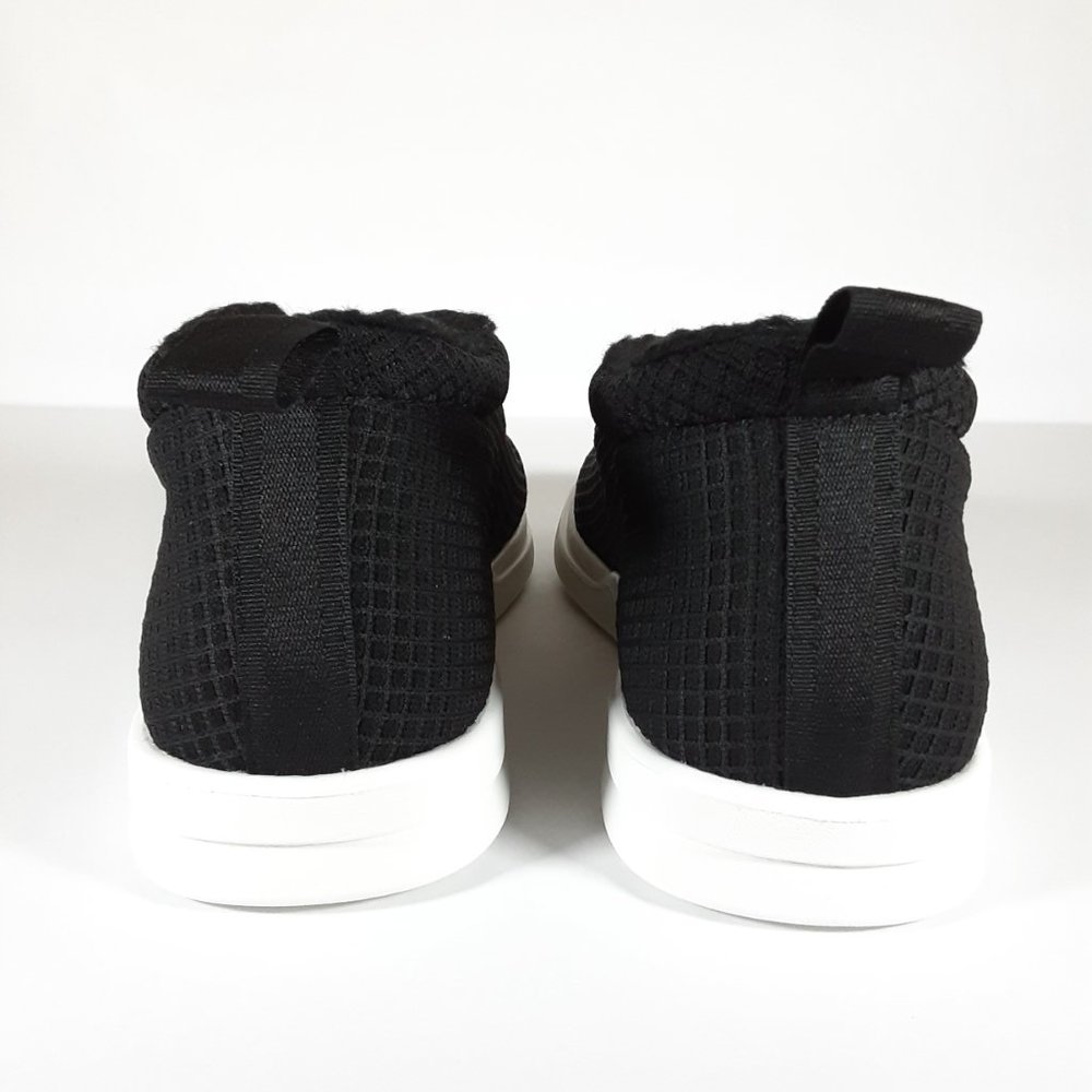 LUSSO CLOUD GURU SHERP MEN'S SHOES SIZE 11 IN JET BLACK WAFFLE / LILY WHITE BNIB - Picture 3 of 16